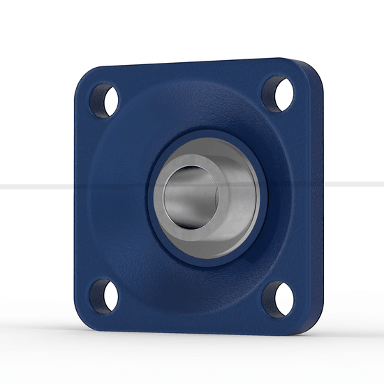 RCJ55-XL INA - Flanschlager-Gehäuseeinheit with white background