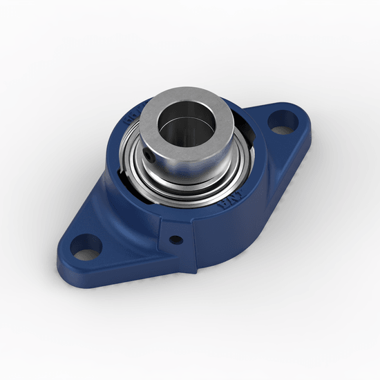 RCJT60-XL-N INA - Flanschlager-Gehäuseeinheit with white background