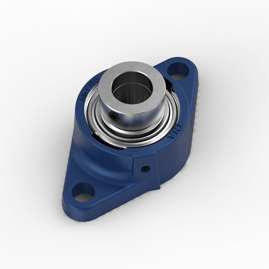 RCJT75-XL INA - Flanschlager-Gehäuseeinheit with white background