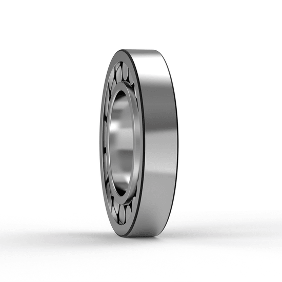 NU215 ECJ/C3 SKF - Zylinderrollenlager with white background