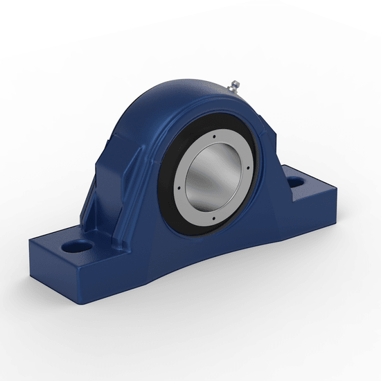 SYNT45F SKF - Stehlager-Gehäuseeinheit with white background