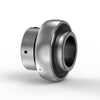 YEL204 2F SKF - Spannlager with white background